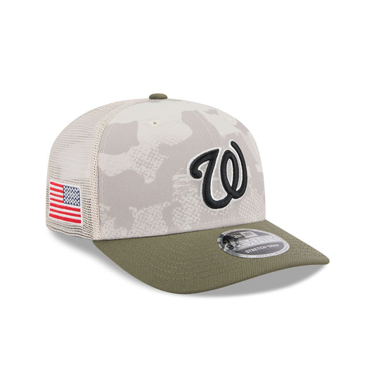 Washington Nationals Armed Forces Day 2025 9SEVENTY Trucker Hat - New Era Cap