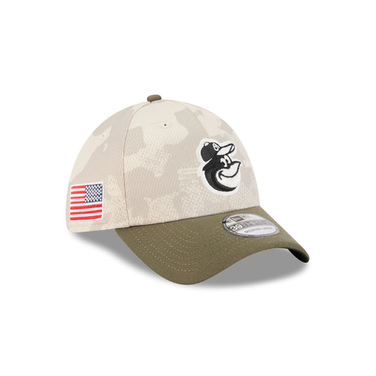 Baltimore Orioles Armed Forces Day 2025 39THIRTY Stretch Fit Hat - New Era Cap