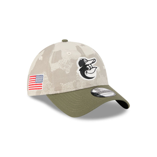 Baltimore Orioles Armed Forces Day 2025 9TWENTY Adjustable Hat - New Era Cap