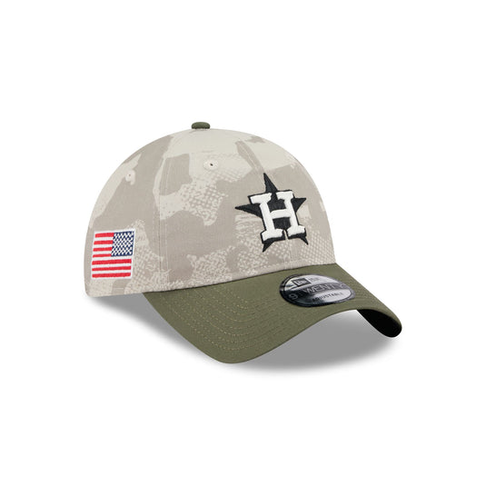 Houston Astros Armed Forces Day 2025 Kids 9TWENTY Adjustable Hat - New Era Cap