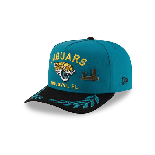 Jacksonville Jaguars 2025 Draft 59FIFTY A-Frame Fitted Hat - New Era Cap