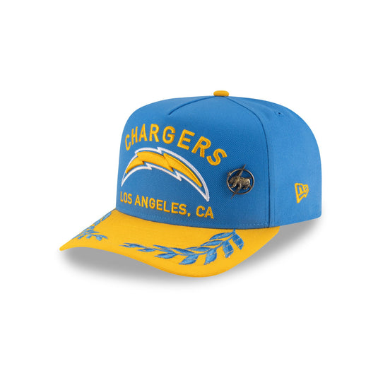 Los Angeles Chargers 2025 Draft 59FIFTY A-Frame Fitted Hat - New Era Cap