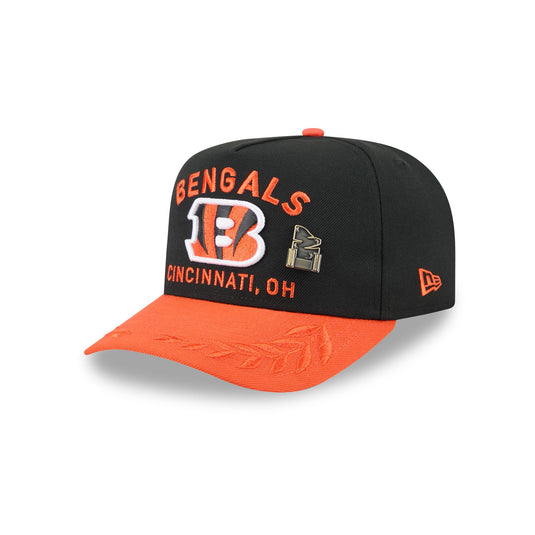 Cincinnati Bengals 2025 Draft Black 59FIFTY A-Frame Fitted Hat - New Era Cap