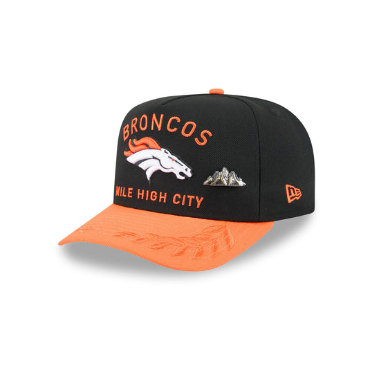 Denver Broncos 2025 Draft Black 59FIFTY A-Frame Fitted Hat - New Era Cap