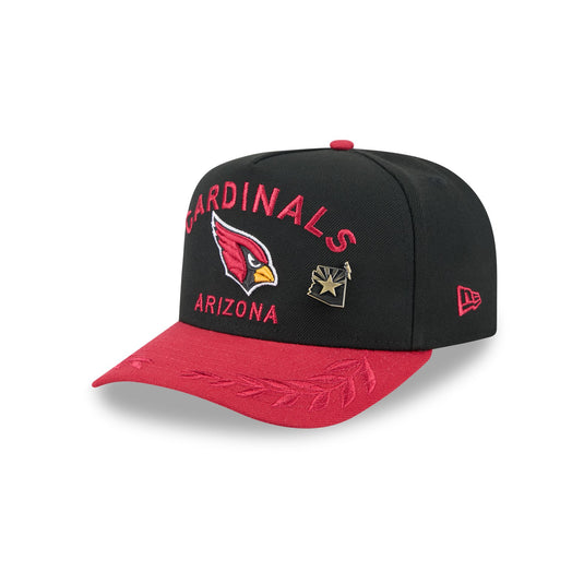 Arizona Cardinals 2025 Draft Black 59FIFTY A-Frame Fitted Hat - New Era Cap