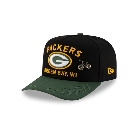 Green Bay Packers 2025 Draft Black 59FIFTY A-Frame Fitted Hat - New Era Cap