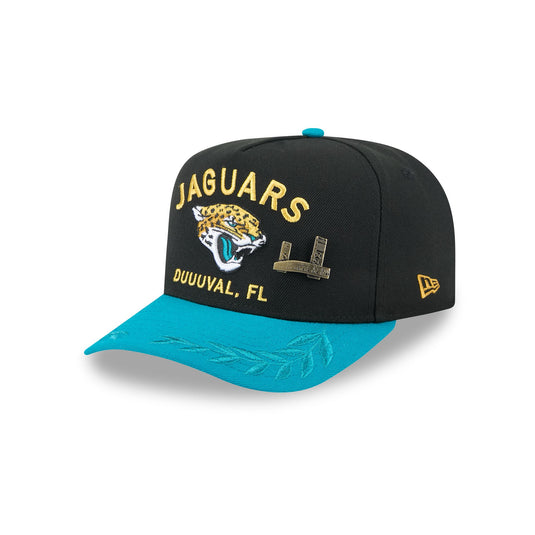 Jacksonville Jaguars 2025 Draft Black 59FIFTY A-Frame Fitted Hat - New Era Cap