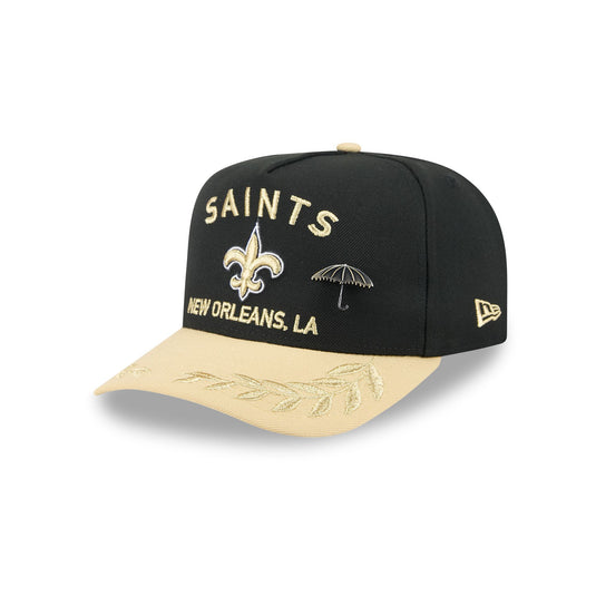 New Orleans Saints 2025 Draft Black 59FIFTY A-Frame Fitted Hat - New Era Cap