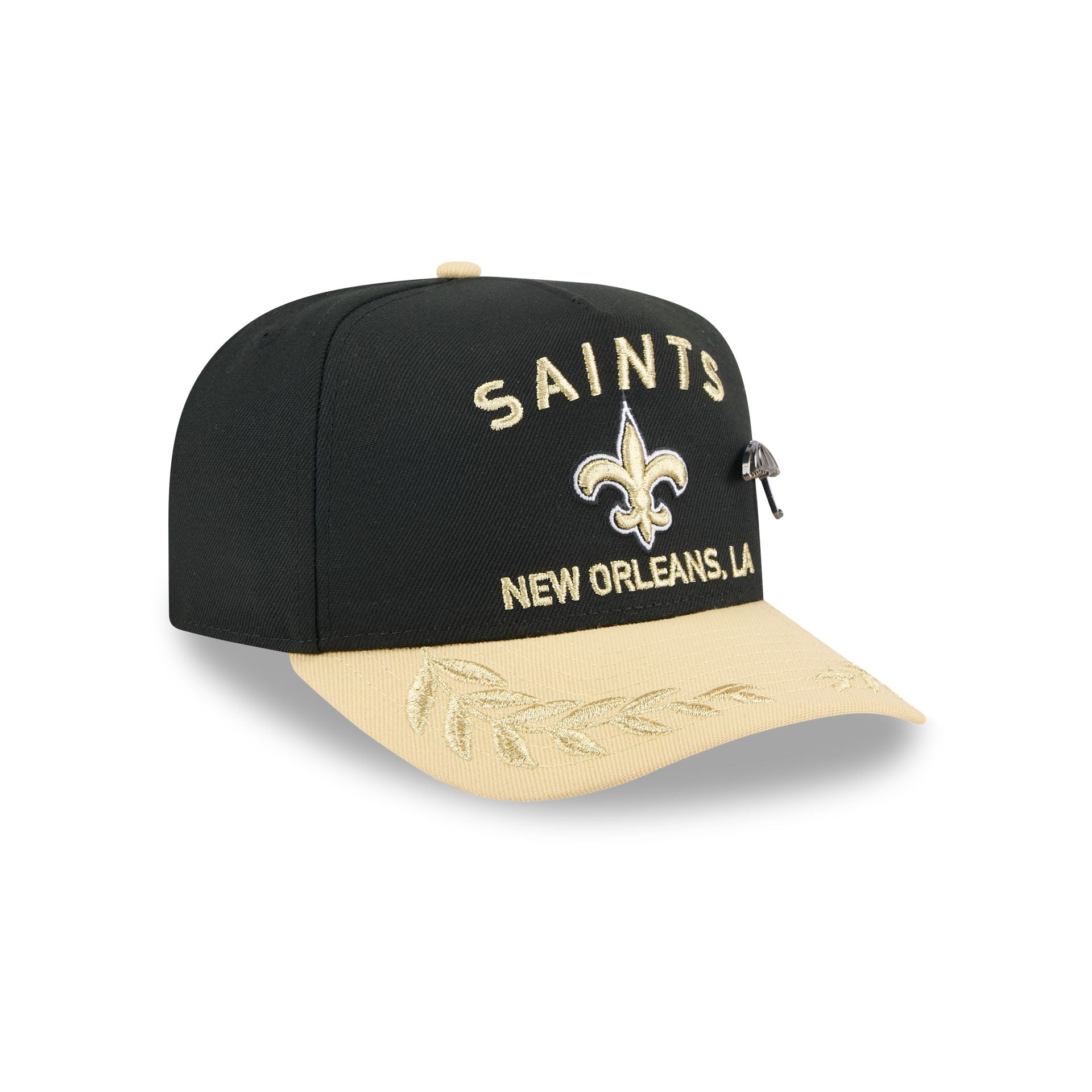 New Orleans Saints 2025 Draft Black 59FIFTY A-Frame Fitted Hat