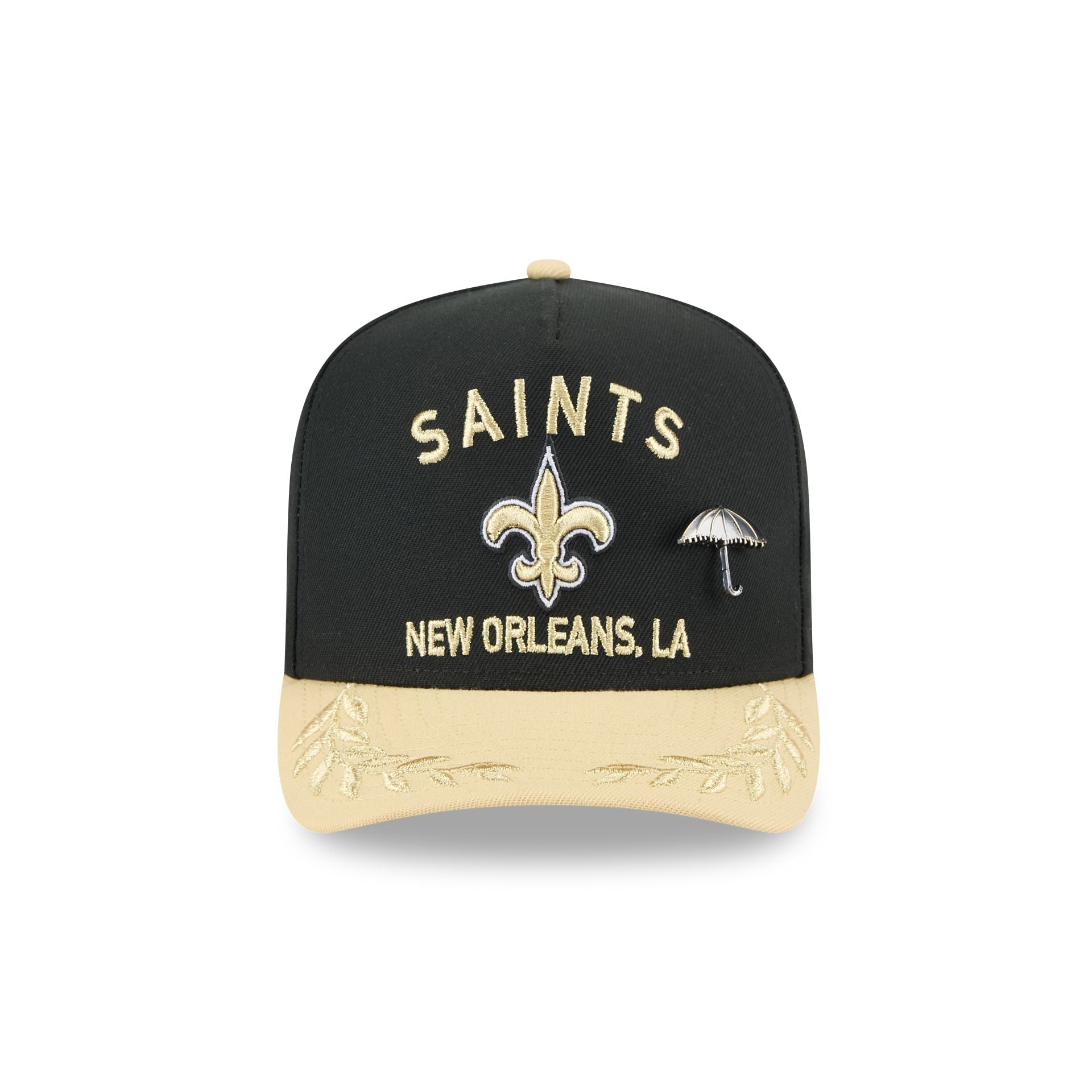 New Orleans Saints 2025 Draft Black 59FIFTY A-Frame Fitted Hat