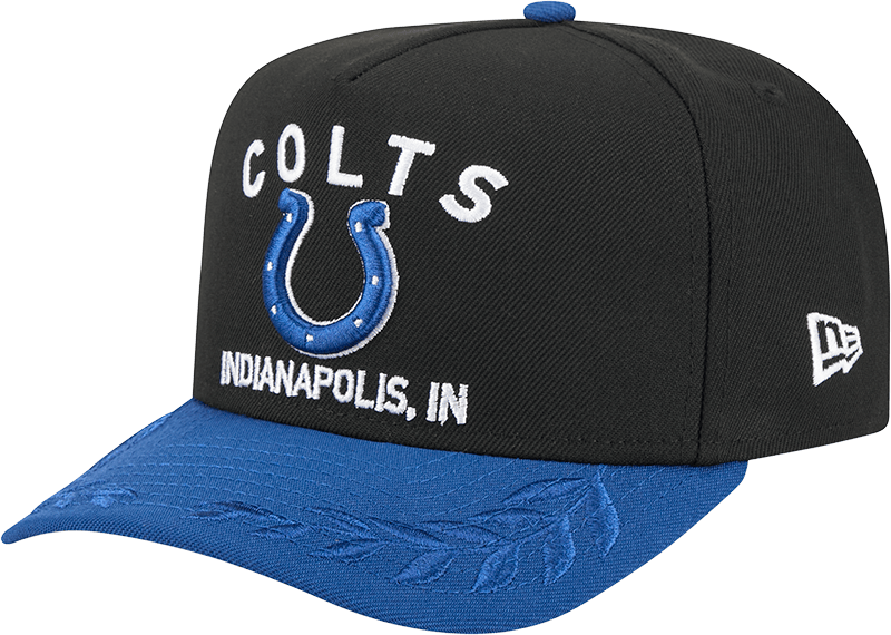 Indianapolis Colts 2025 Draft 9FIFTY A-Frame Snapback Hat