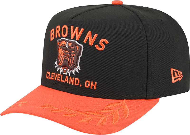Cleveland Browns 2025 Draft 9FIFTY A-Frame Snapback Hat