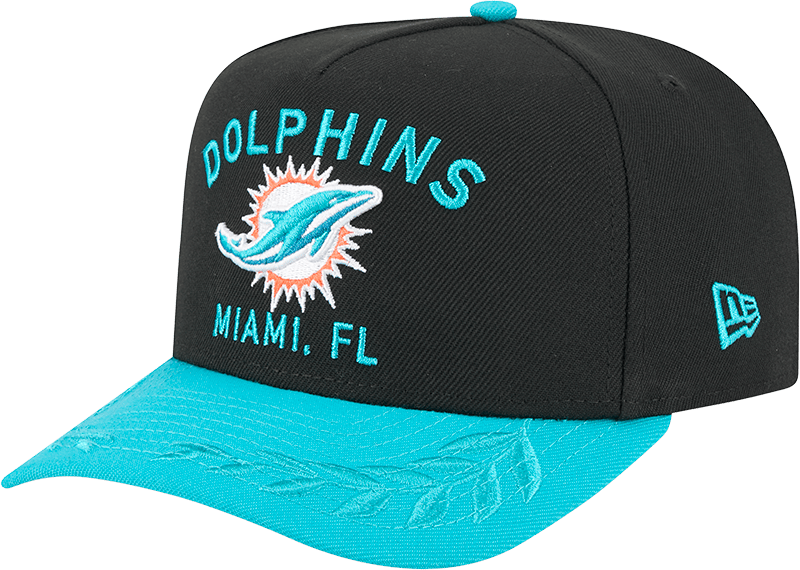 Miami Dolphins 2025 Draft 9FIFTY A-Frame Snapback Hat