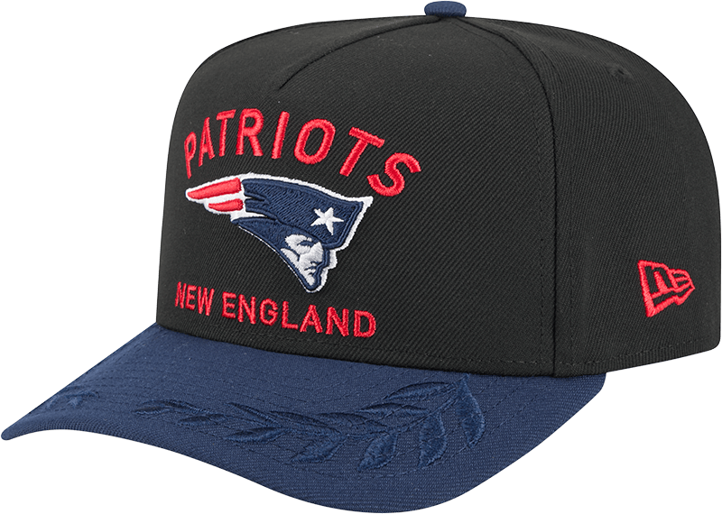New England Patriots 2025 Draft 9FIFTY A-Frame Snapback Hat