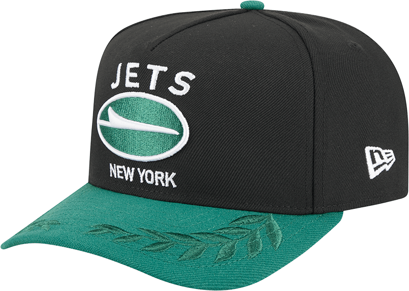 New York Jets 2025 Draft 9FIFTY A-Frame Snapback Hat