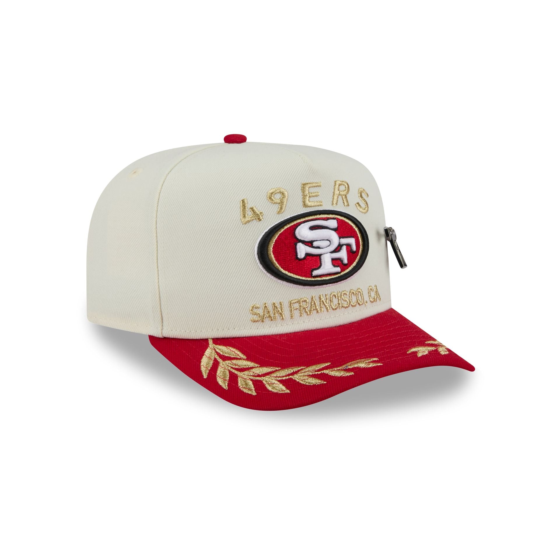 San Francisco 49ers 2025 Draft Chrome White 59FIFTY A-Frame Fitted