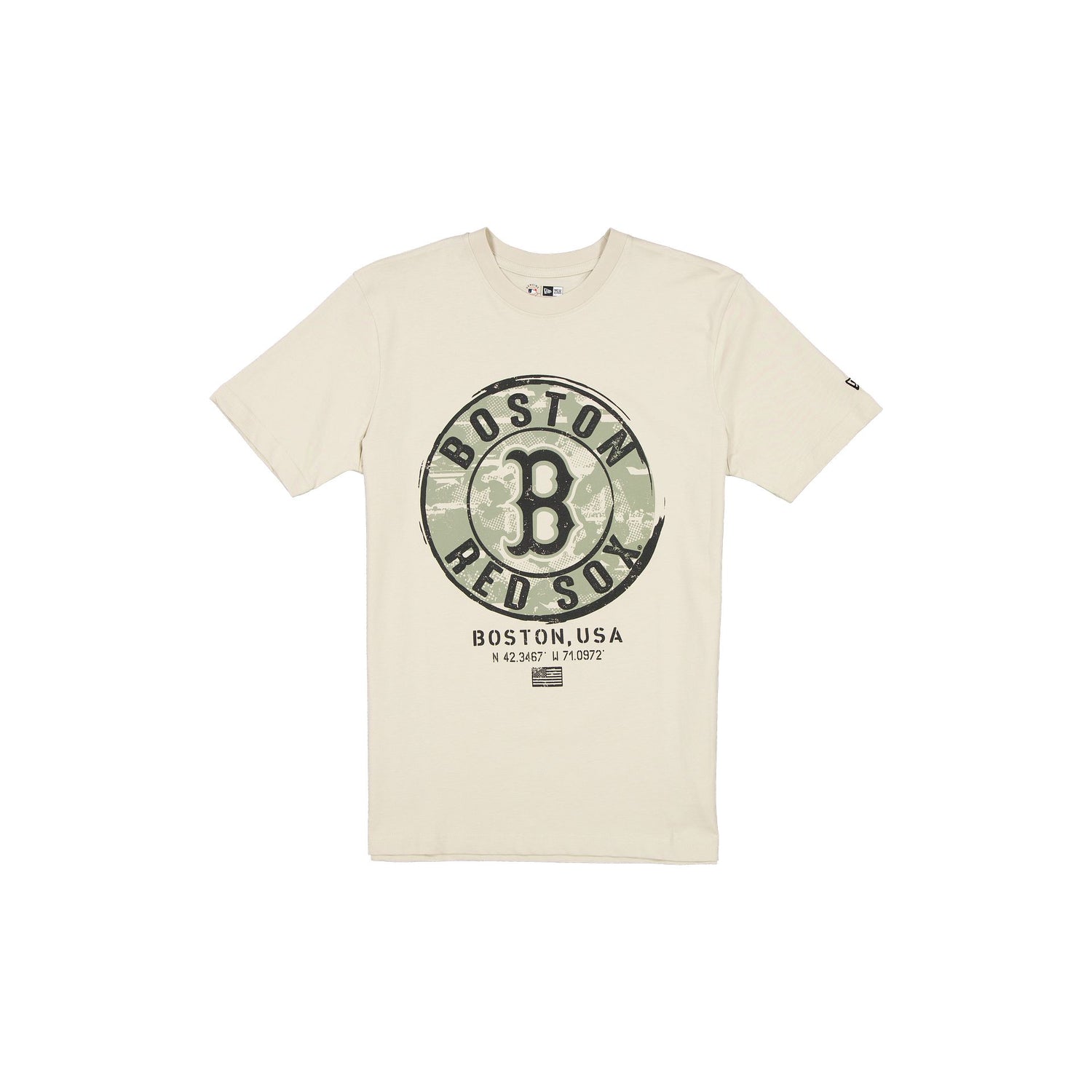 Boston Red Sox Armed Forces Day 2025 Stone T-Shirt