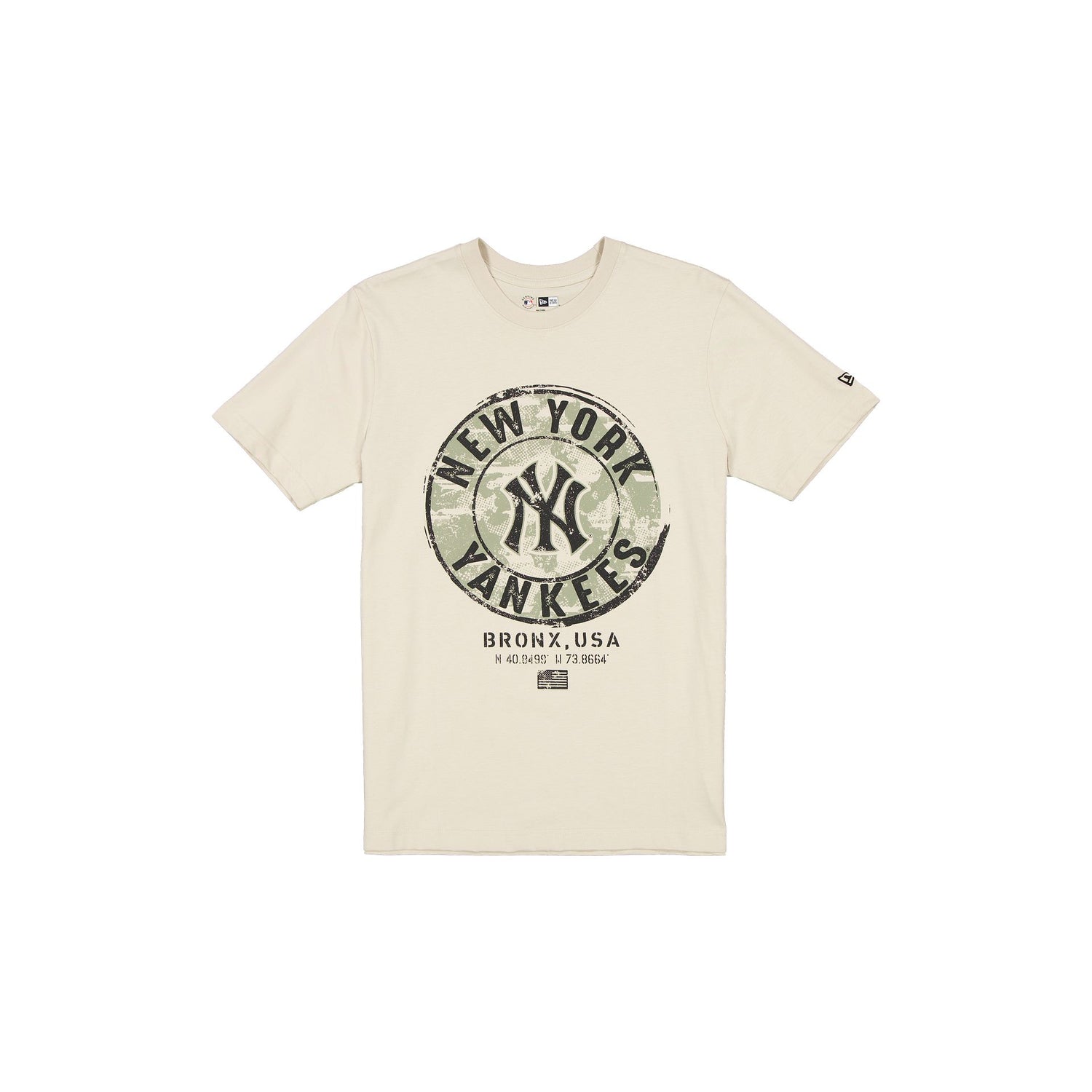 New York Yankees Armed Forces Day 2025 Stone T-Shirt