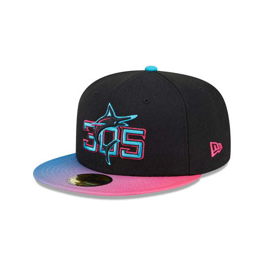 Miami Marlins City Connect 59FIFTY Fitted Hat - New Era Cap