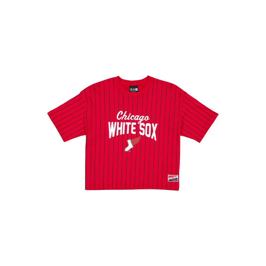 Chicago White Sox City Connect Women's Pinstripe T-Shirt - New Era Cap