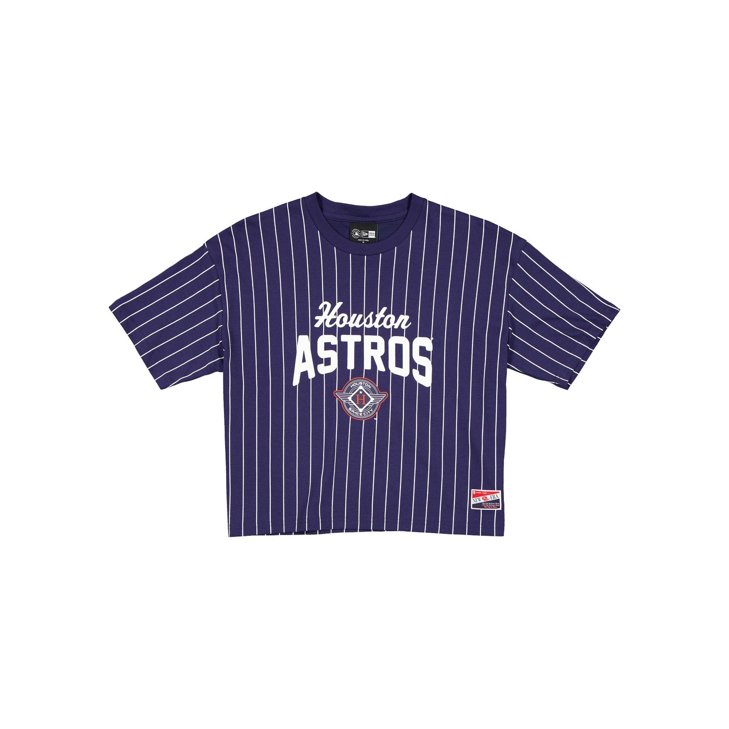 Houston Astros City Connect Women's Pinstripe T-Shirt