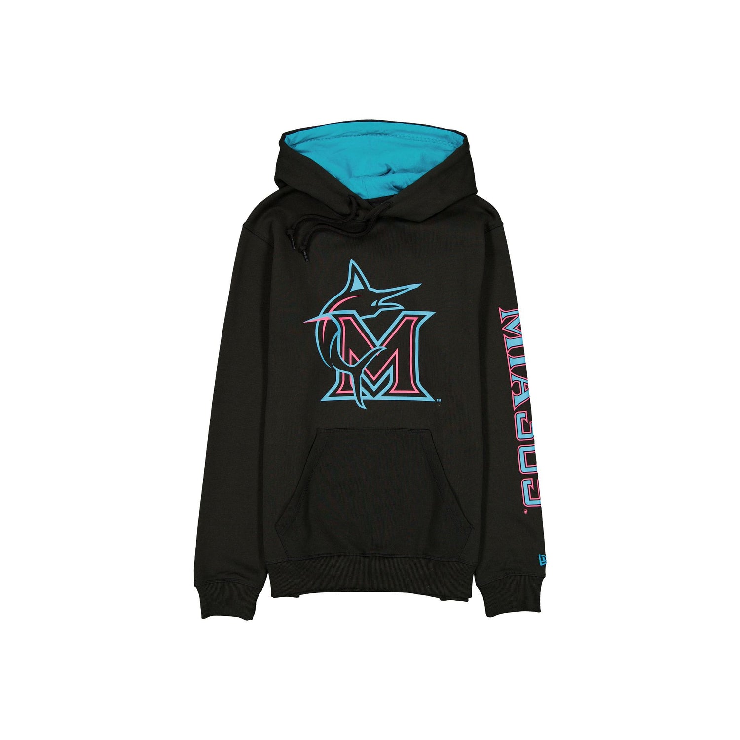 Miami Marlins City Connect Black Hoodie