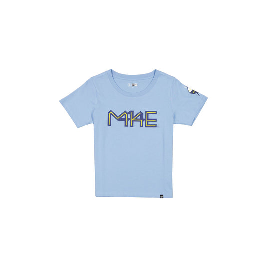 Milwaukee Brewers City Connect Women's Pastel Blue T-Shirt - New Era Cap