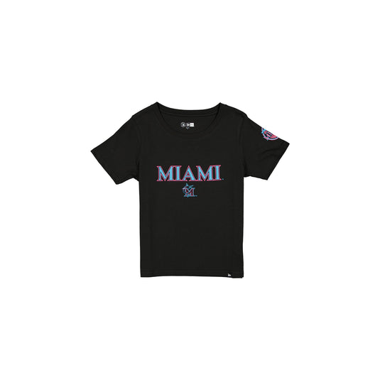 Miami Marlins City Connect Women's Black T-Shirt - New Era Cap