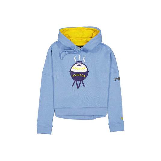 Milwaukee Brewers City Connect Women's Pastel Blue Hoodie - New Era Cap