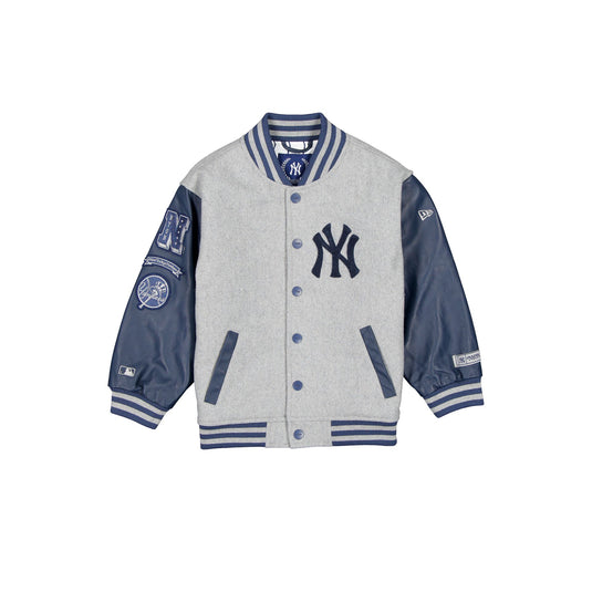 New York or Nowhere x New York Yankees Gray Youth Jacket - New Era Cap