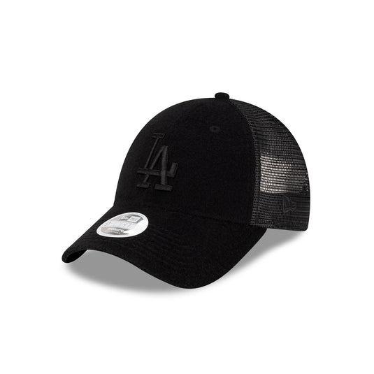 Los Angeles Dodgers Terry Cloth Black Women's 9FORTY Trucker Hat - New Era Cap