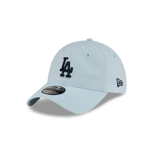 Los Angeles Dodgers Linen Pastel Blue 9TWENTY Adjustable Hat - New Era Cap