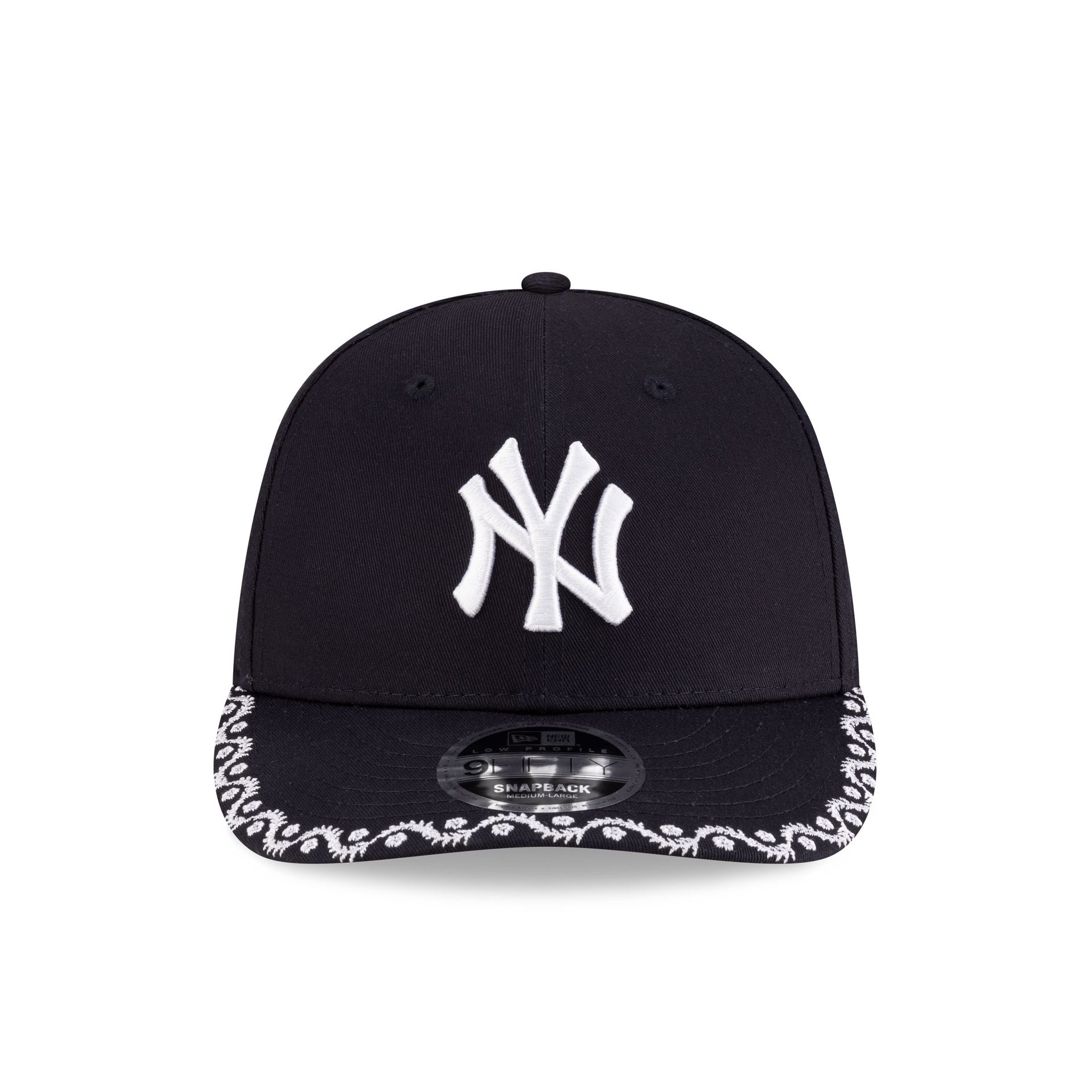 New York Yankees Floral Navy Low Profile 9FIFTY Snapback Hat – New