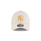 New York Yankees Floral Ivory 9FORTY Adjustable Hat