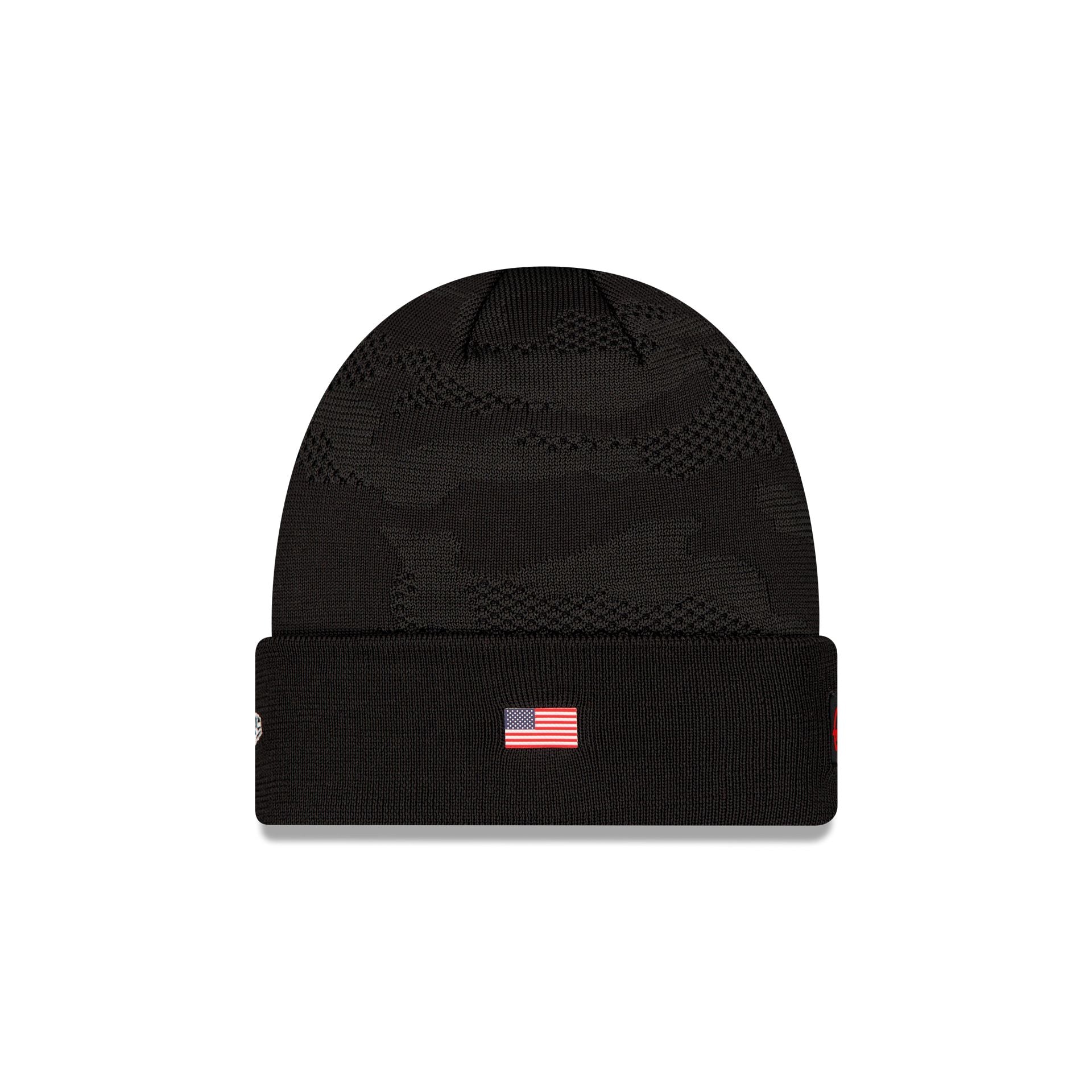 MoneyGram Haas F1 Team Camo Cuff Knit Beanie