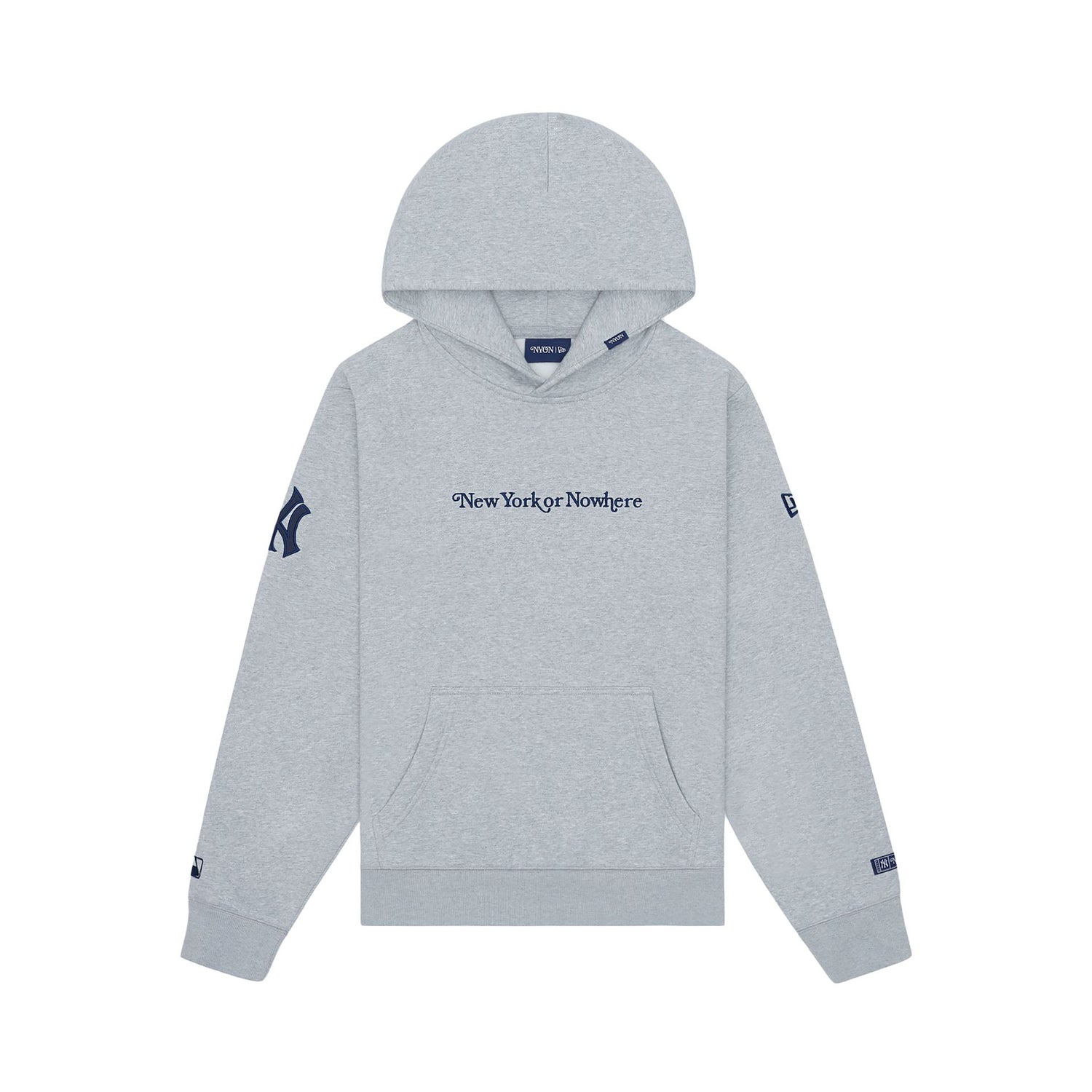 New York or Nowhere x New York Yankees Gray Hoodie