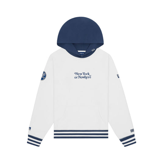 New York or Nowhere x New York Yankees White Hoodie - New Era Cap