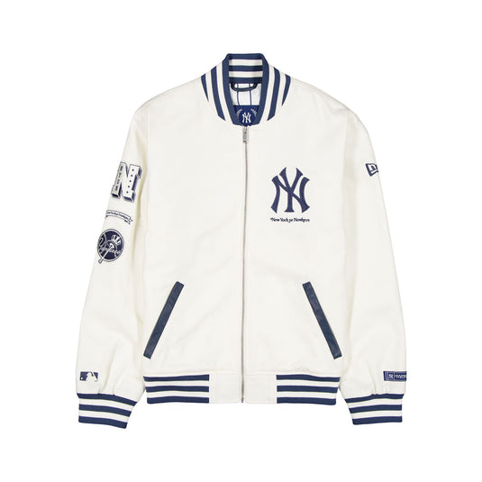 New York or Nowhere x New York Yankees White Jacket - New Era Cap