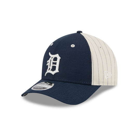 Detroit Tigers Linen 9FORTY M-Crown Snapback Hat - New Era Cap