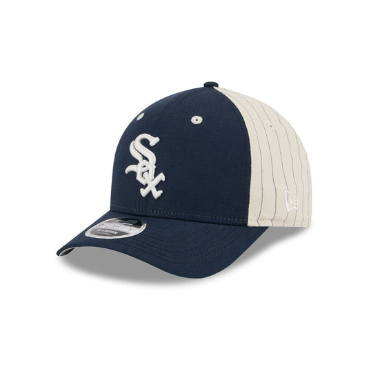 Chicago White Sox Linen 9FORTY M-Crown Snapback Hat - New Era Cap