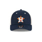 Houston Astros Linen 9FORTY M-Crown Snapback Hat
