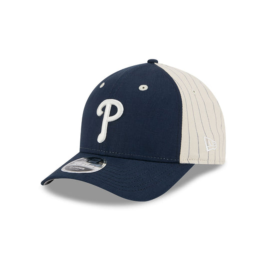 Philadelphia Phillies Linen 9FORTY M-Crown Snapback Hat - New Era Cap