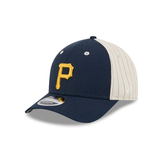 Pittsburgh Pirates Linen 9FORTY M-Crown Snapback Hat - New Era Cap