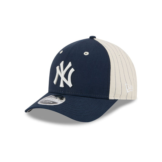 New York Yankees Linen 9FORTY M-Crown Snapback Hat - New Era Cap