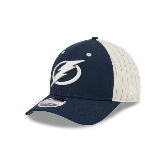 Tampa Bay Lightning Linen 9FORTY M-Crown Snapback Hat - New Era Cap