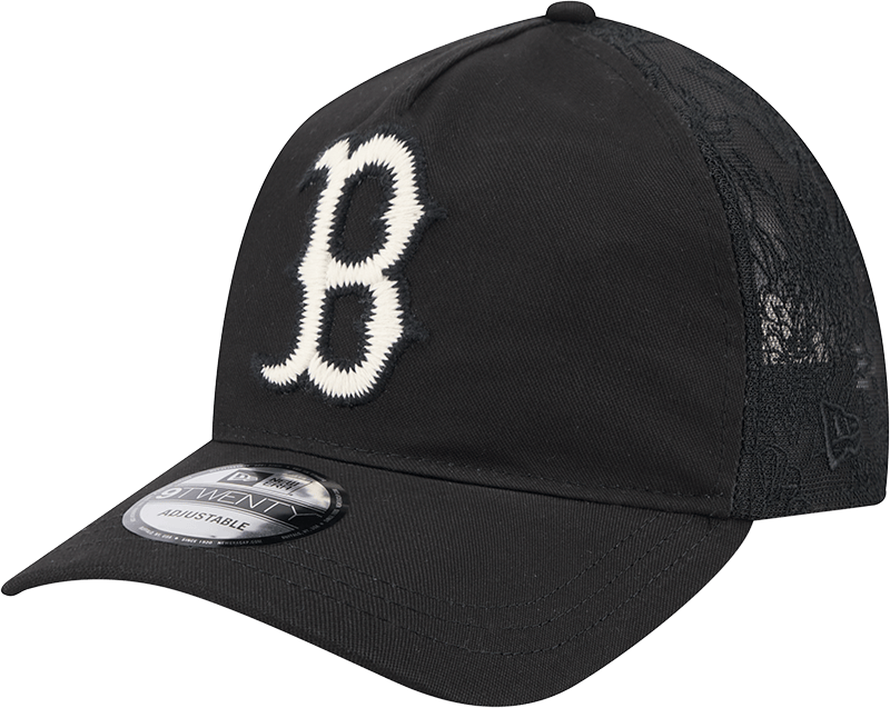 Boston Red Sox Embroidered Mesh 9TWENTY A-Frame Adjustable Hat