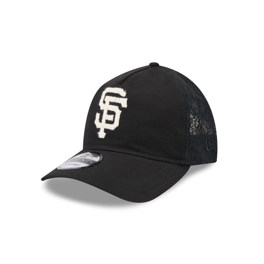 San Francisco Giants Embroidered Mesh 9TWENTY A-Frame Adjustable Hat - New Era Cap