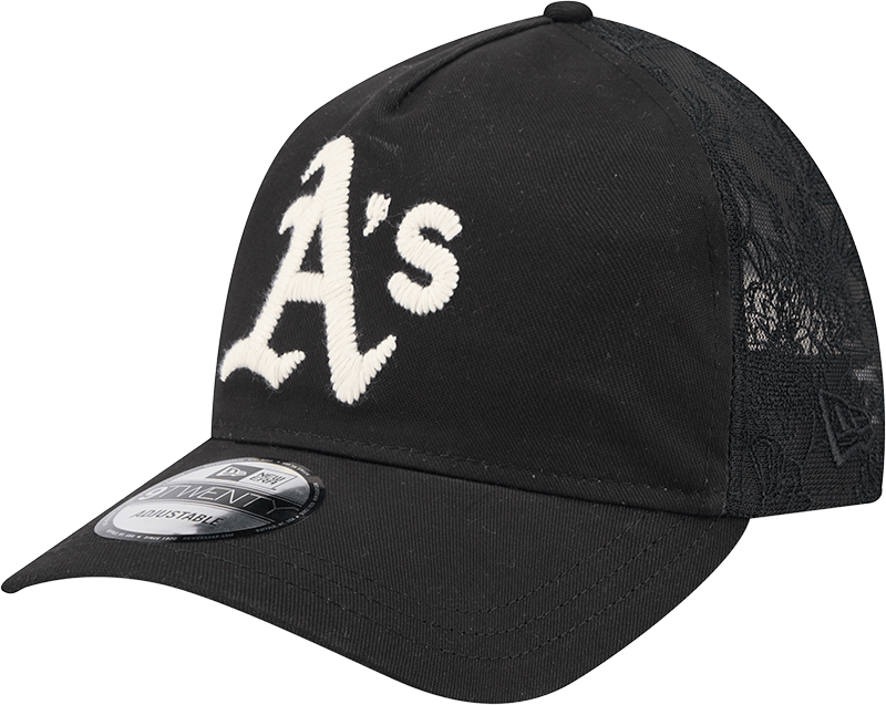 Athletics Embroidered Mesh 9TWENTY A-Frame Adjustable Hat