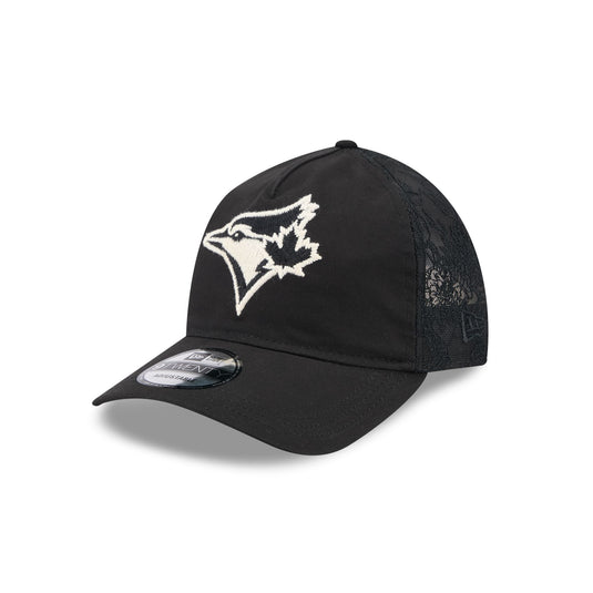 Toronto Blue Jays Embroidered Mesh 9TWENTY A-Frame Adjustable Hat - New Era Cap