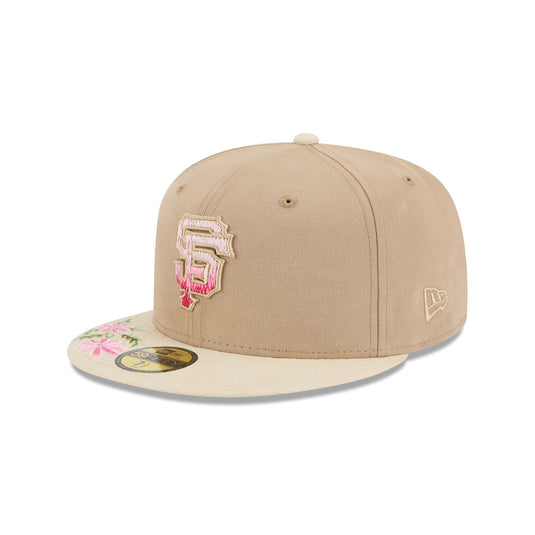 San Francisco Giants Hand Stitched Floral 59FIFTY Fitted Hat - New Era Cap